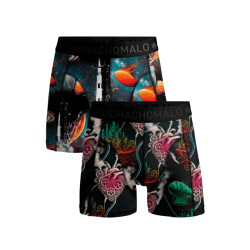 Muchachomalo Jongens 2-pack boxershorts modern age