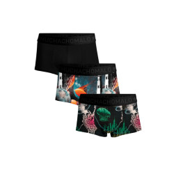 Muchachomalo Heren 3-pack trunks modern age