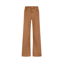 Studio Anneloes lexie col denim trousers 13299 1300 caramel