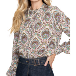 Geisha Blouse blue