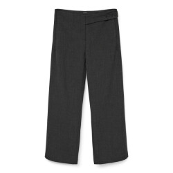 Vero Moda vmbestie mw wide strap pant 10333960 dark grey melange