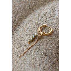 Label Kiki K.sh.332.1 chain olive hoop gold