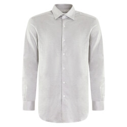 Pal Zileri Heren buttoned knitshirt