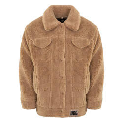 UGG Australia Dames sherpa trucker jacket camel