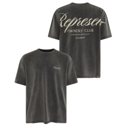 Represent Heren owners script t-shirt blauw