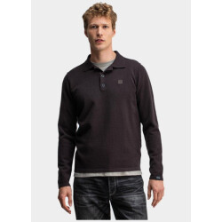 Butcher of Blue Polo lange mouw clifden polo m2126015/694