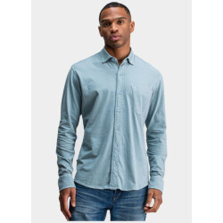 Butcher of Blue Casual hemd lange mouw aidan peached jersey shirt m2524035/823