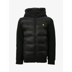 Lyle and Scott Jongens jas hybrid zwart