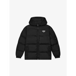 Black Bananas Jongens winterjas convoy puffer zwart