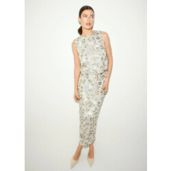 Moss Copenhagen Mschmagnolia hw skirt midi pailletten