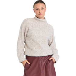Free Quent Fqgrsnemes pullover moonbeam melange