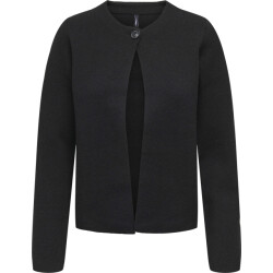 Only Onlanneli life ls button jacket cc knt black