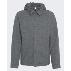Woolrich Heren knitted wool shirt jacket