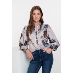 Geisha blouse 53936-20 925 grey/blue