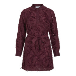 Vila vimisanja l/s short shirt dress 14111089 fig