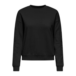 Jacqueline de Yong Asta life l/s emb sweat
