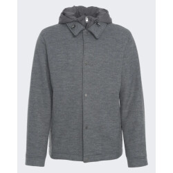 Woolrich Heren knitted wool shirt jacket