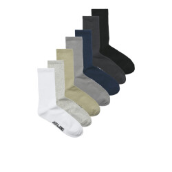 Jack & Jones Jongens sportsokken jacnick tennissokken 7-pack multicolor