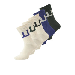 Jack & Jones Jongens sportsokken jackai tennissokken 5-pack multicolor