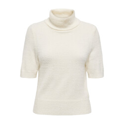 Only Onlpiumo ss highneck knt off-white