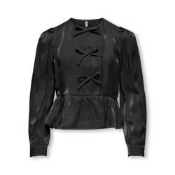 Only Kogvictoria ls bow shirt wvn -