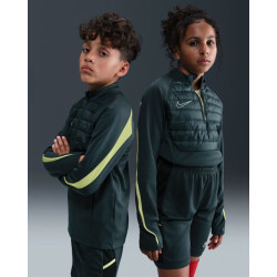 Nike therma-fit academy big kids' s t-shirt voetbal train lm jonge -