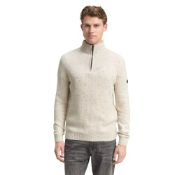 Tom Tailor Structured mix knit troyer