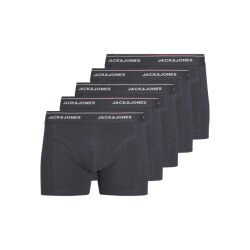 Jack & Jones Heren boxershorts trunks jacavery effen 5-pack