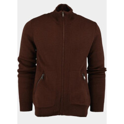 Innocente Vest vest met zakken inct 1152/taupe melé