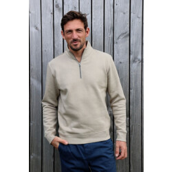 Kultivate 2501091002 half zip comfort 194 seneca rock heren sweater kultiv