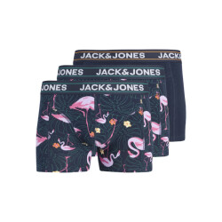 Jack & Jones Heren boxershorts trunks jacandy 3-pack flamingo print