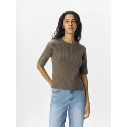 Object Objelva 2/4 re o-neck knit noos