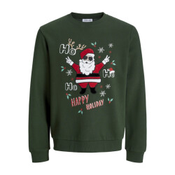 Jack & Jones Heren kersttrui jjchristmas donker