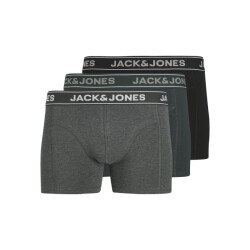 Jack & Jones Heren boxershorts trunks jacblack friday 3-pack multicolor
