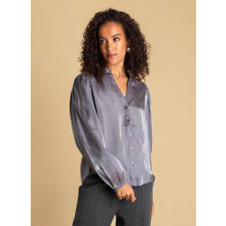 Ivy Beau Aylin blouse grey