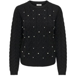 Jacqueline de Yong carmen l/s o-neck pearl pullover 15347819 -
