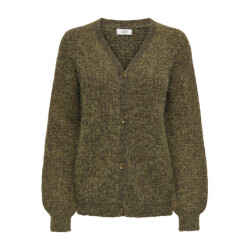 Jacqueline de Yong mari l/s v-neck cardigan knt 15355482 dark olive