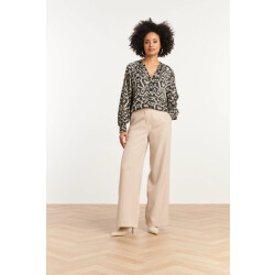 Smashed Lemon 25776 – jurk met grafische zigzagprint |