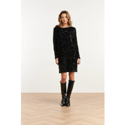 Smashed Lemon 25783 – top met verfijnde ruitprint |