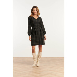 Smashed Lemon 25799 – jurk met grafische zigzagprint |