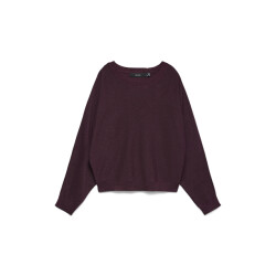 Vero Moda Vmhappyglitter ls o-nk batwing pull