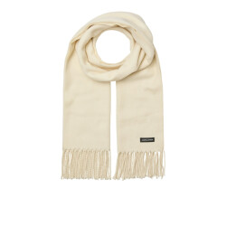 Jack & Jones Heren sjaal jacsolid gebroken wit