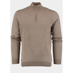 Bos Bright Blue Pullover half zip poly\wool 3019900/602
