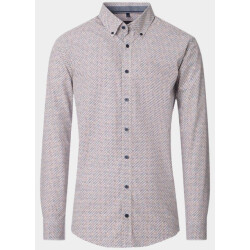 Casamoda Casual hemd lange mouw b.d. casual fit 454486400/200