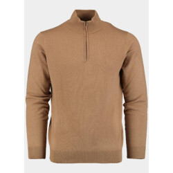 Bos Bright Blue Pullover half zip poly\wool 3019900/630