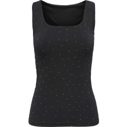 Only Onlzita ea s/l 2-way top bf jrs black/silver rhine