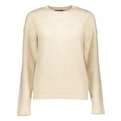 Geisha 54849-14 pullover flowers pleated shoulders