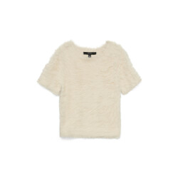 Vero Moda vmfluffy ss o-neck pullover 10336640 birch
