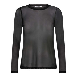 Co'Couture Cc mesh o-neck blouse