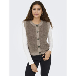 Jacqueline de Yong Jdyeira life s/l o-neck button vest